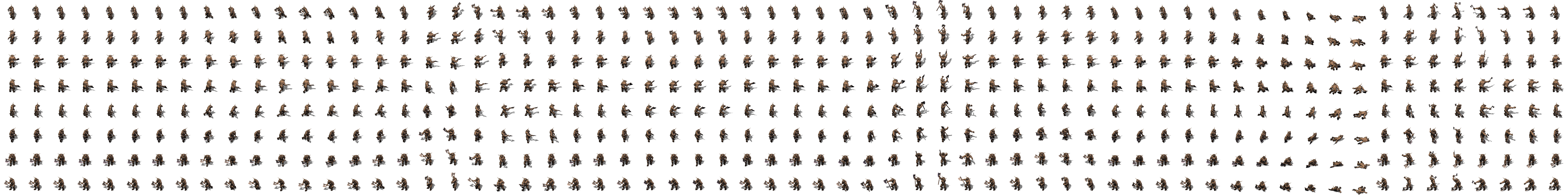 Minotaur Sprite Sheet